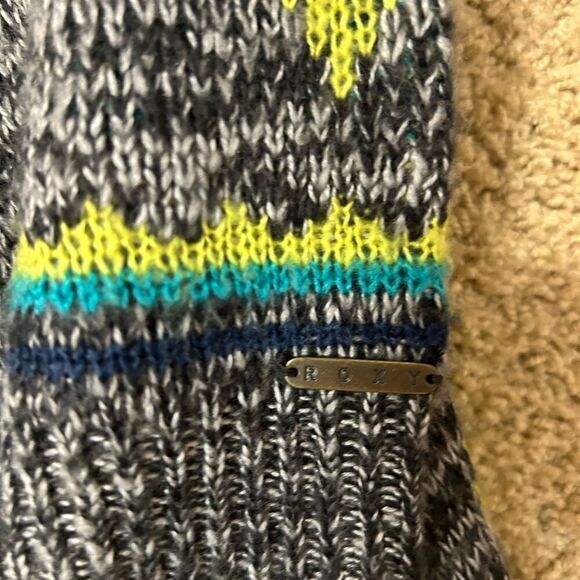 Roxy Aztec print open front‎ cardigan size S BIN L - Picture 9 of 9